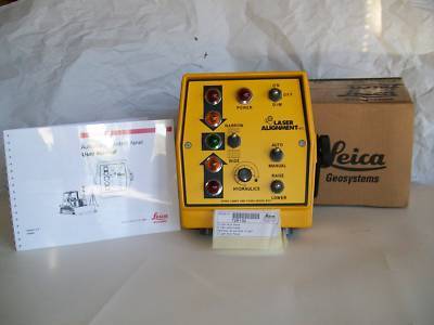 Leica / laser alignment 5-light control display panel