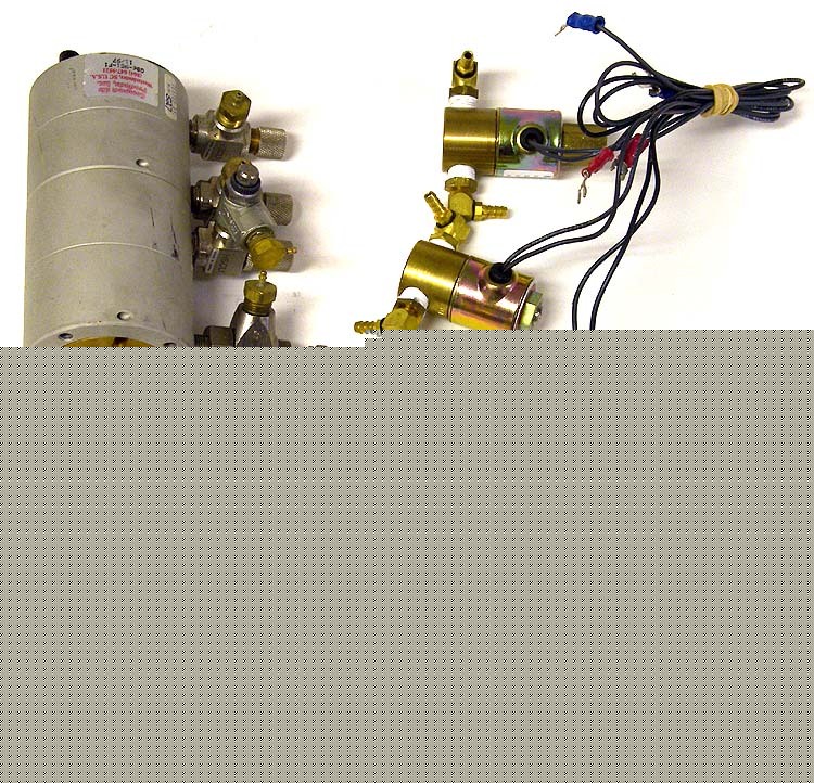 Lot compact air cylinder kip solenoid valve / free ship