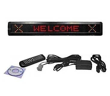 Multi-color led remote sign message display billboard