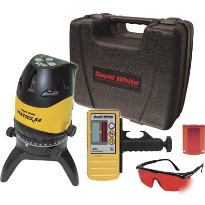 Multi-laser cross level w pulsing beam + laser detector