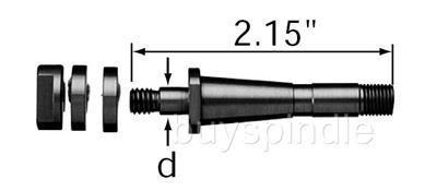 Nsk nakanishi special metal saw arbor kch-03