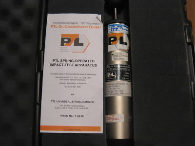 Ptl impact tester universal spring hammer