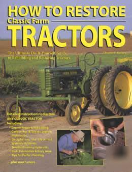 Ref book restore repair antique farm tractors deere etc