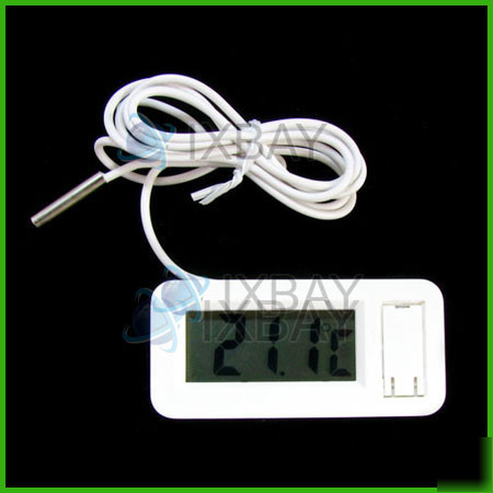 Slim lcd digital thermometers sensor temperature tester