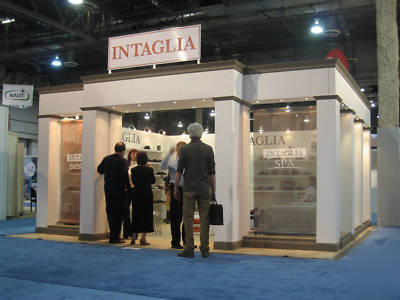 Trade show booth exhibit 20X20 island configurations 