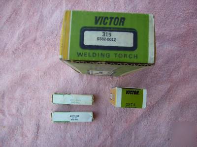 Victor mixing valve 315 welding nozzle t-4 & 4,5,6, 101
