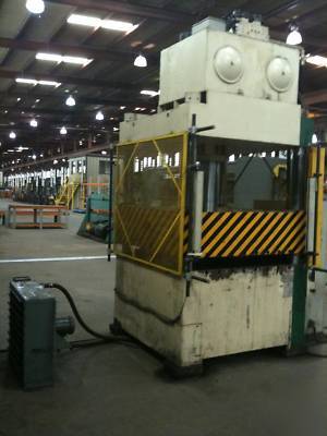 100TON sutherland dees 4-post hydrlic down acting press