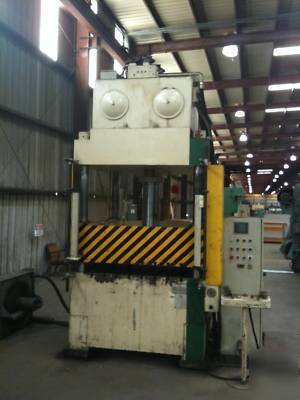 100TON sutherland dees 4-post hydrlic down acting press