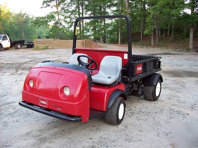 2006 toro workman 3200 utility lawn cart w/ dump bed 