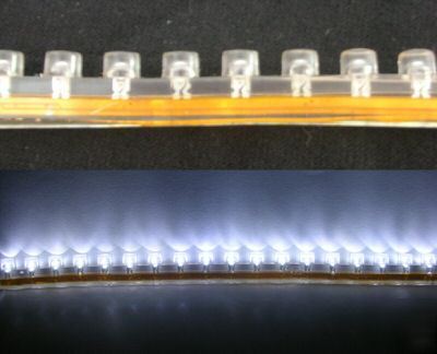 5,white 96CM light strip car waterproof flexiable led 