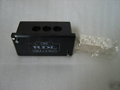 CB9 rdl 200A 6 way box (high voltage)