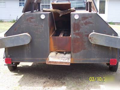 Commercial rotisserie cooker smoker grill