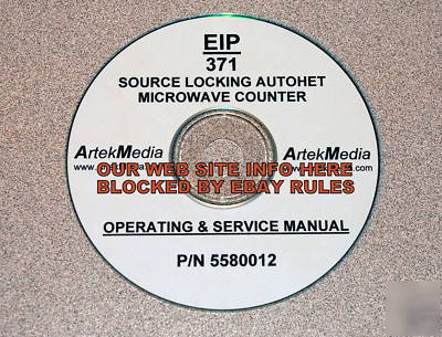 Eip 371MICROWAVE counter operator & service manual