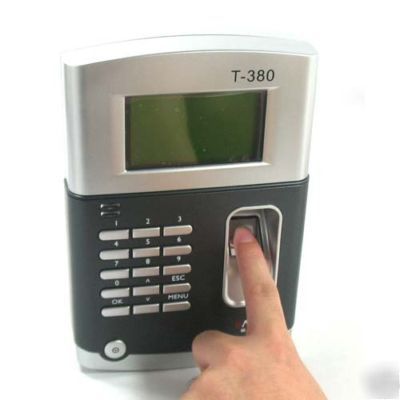Fingerprint attendance management timeclock with tcp/ip