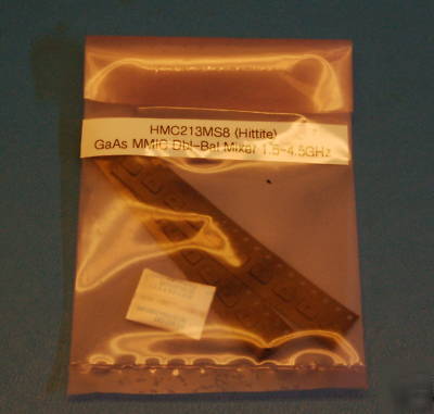 Hittite HMC213MS8 gaas mmic dbl. bal. mixer 1.5-4.5GHZ