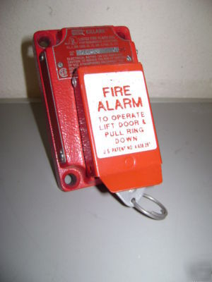 Killark xal-53 xal series fire alarm station, pull ring