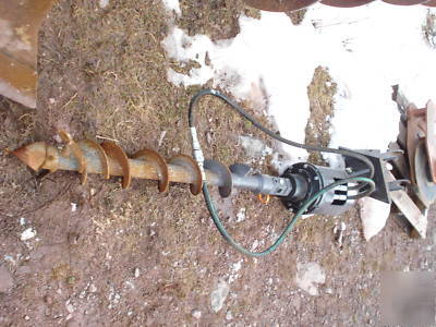 Mcmillan X975W auger attachment with 6
