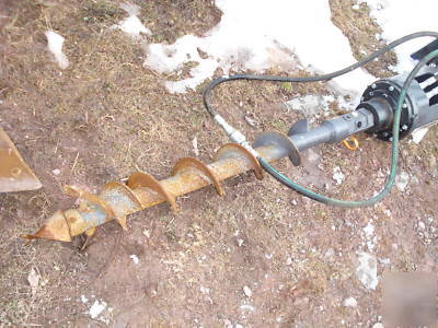 Mcmillan X975W auger attachment with 6