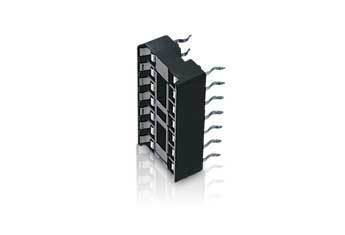 New 5 rs 14 pin low profile ic retention contact socket