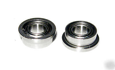 New FR144-zz flanged R144 bearings, 1/8 x 1/4