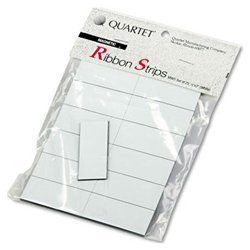 New magnetic write on/wipe off strips, 2W x 7/8H, wh...