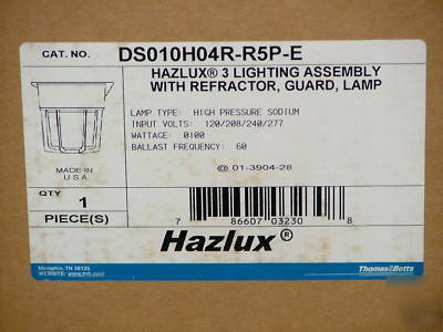 New t&b hazlux explosion proof hps 100W light fixture