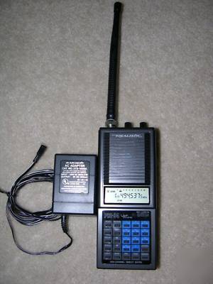 Realistic pro-34 programmable scanner/ charger