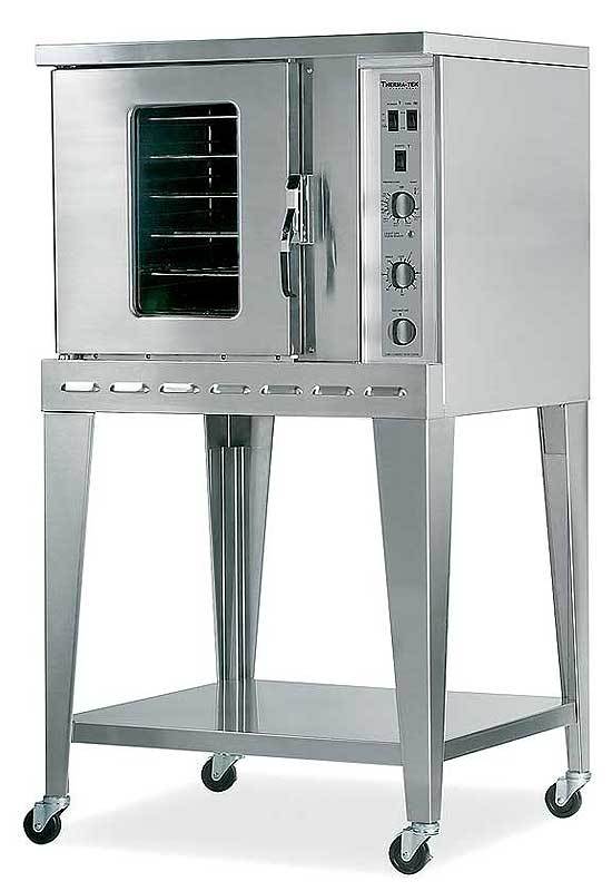 Therma-tek gas convection oven w/ stand #tfco-gm-1