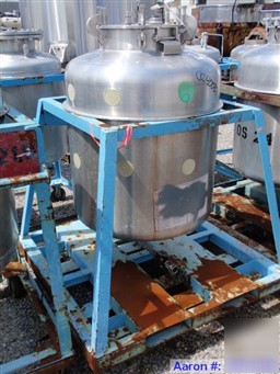 Used-javo n.v. alkmaar pressure tank, 100 gallon, stain