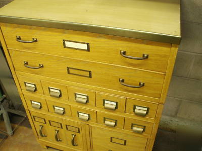 Vintage, rare, metal, multi use filing, storage cabinet