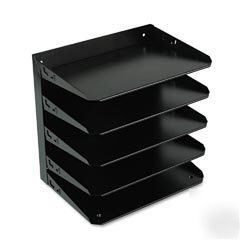 Mmf industries 26425LBLA five tier steel horizontal de