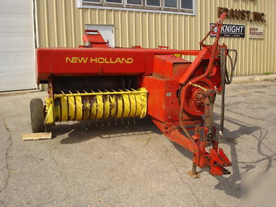 New holland 276 square baler w/ 70 thrower