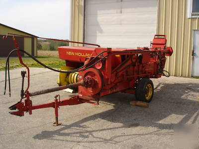 New holland 276 square baler w/ 70 thrower