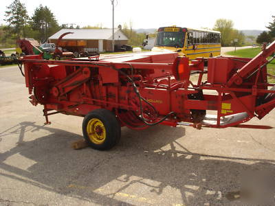 New holland 276 square baler w/ 70 thrower