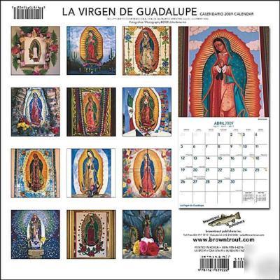 New la virgen de guadalupe - 2009 wall calendar - 