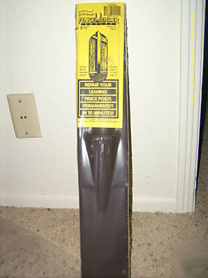 New lot 4PKS metal fence post mender for 3 1/2