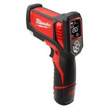 2277-21 milwaukee M12 laser temp gun for hvac/r