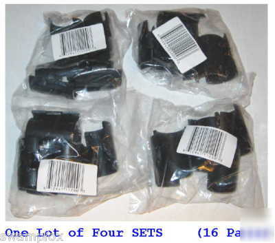 4 sets(16PR) split sleeves for metro type wire shelving