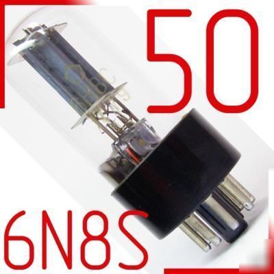 6N8S tubes = 6SN7 / ECC32 / 6CC10 / tubes | 50 pcs