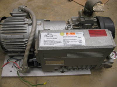 Busch vacuum pump RC0040 & toshiba 2 hp 3 phase motor 