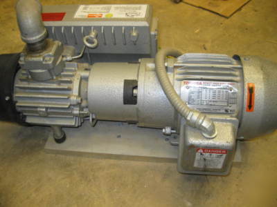 Busch vacuum pump RC0040 & toshiba 2 hp 3 phase motor 