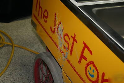 Custom concession cart - hot dogs - candy - hot food -