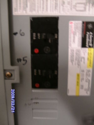 G.e. 480 volt 3 phase heavy duty breaker 50 amp