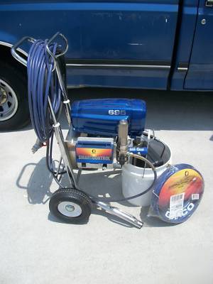 Graco ultra max 695 electric airless sprayer
