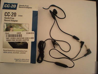 Hands free record adapter
