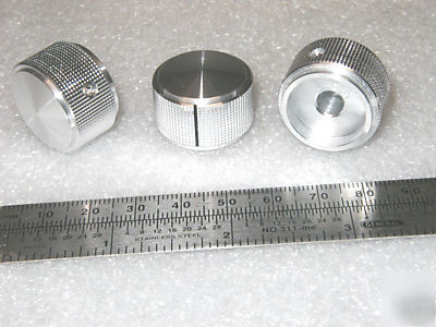 High quality aluminum control knobs 1/4 hole (10 pcs)