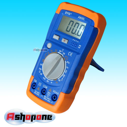 Lcd digital voltmeter ammeter ohm test meter multimeter