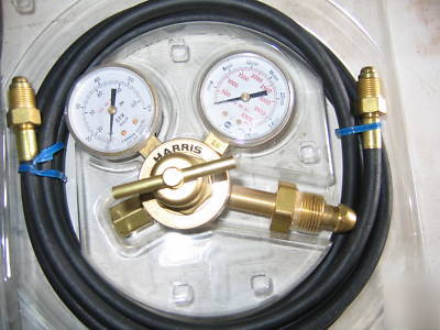 Lincoln MIG135 & 175 mig gun lot & harris gas regulator