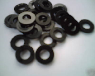 M8 black plastic washers - pack of 25 -free post 