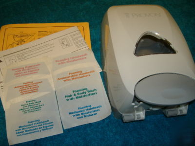 New 2 provon fmx-12 grey foam soap dispensers by gojo
